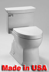 TOTO Eco Soiree One Piece Toilet, Universal Height, 1.28 GPF