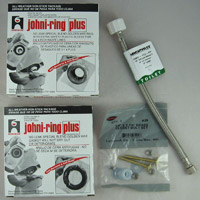 Install kit for toilets